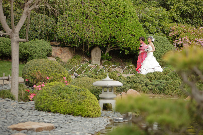 japanese garden california wedding