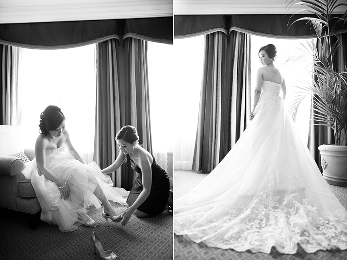 pasadena Langham Hotel wedding photography